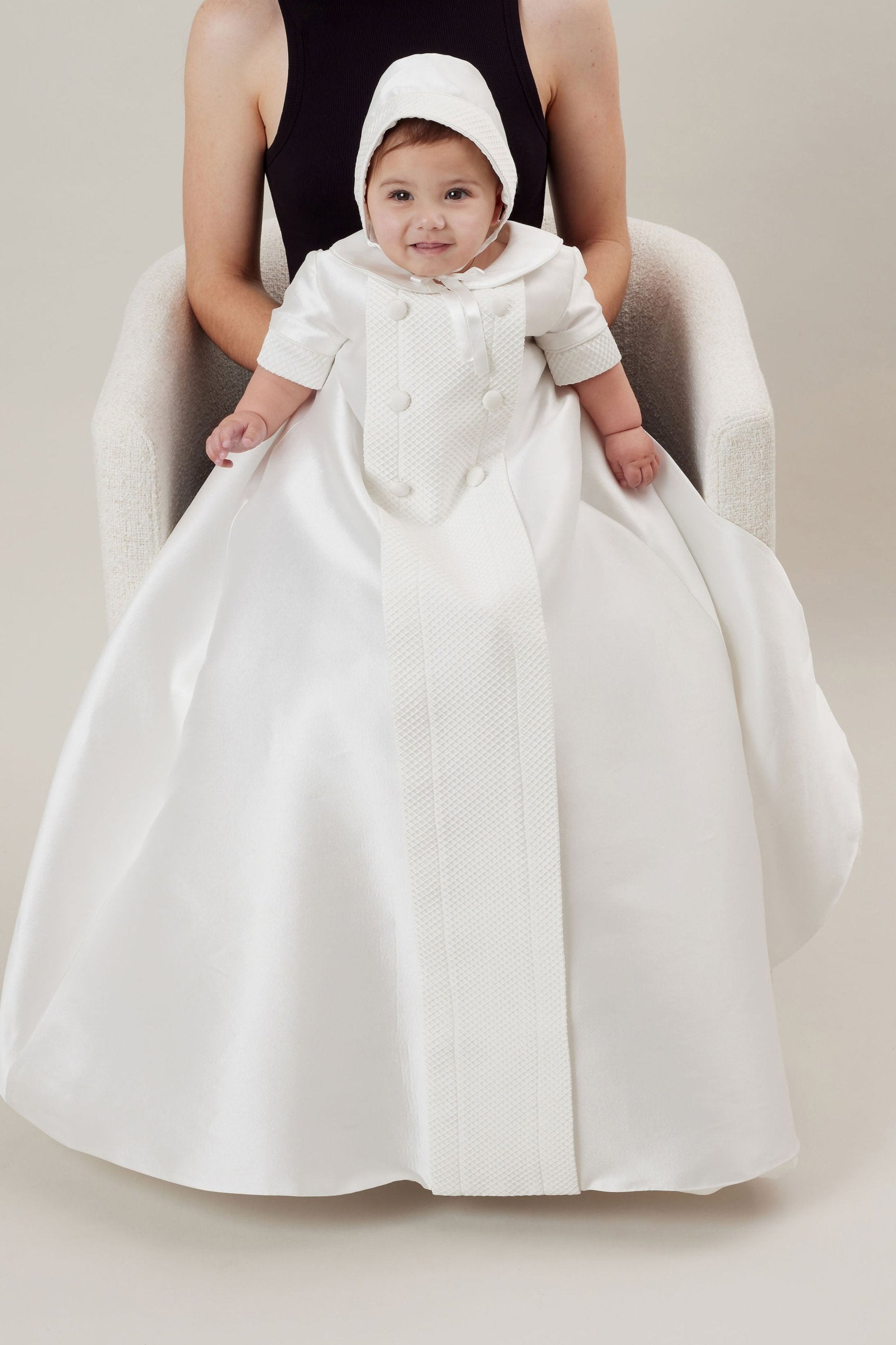 Boys christening outfit - boys gown for christening