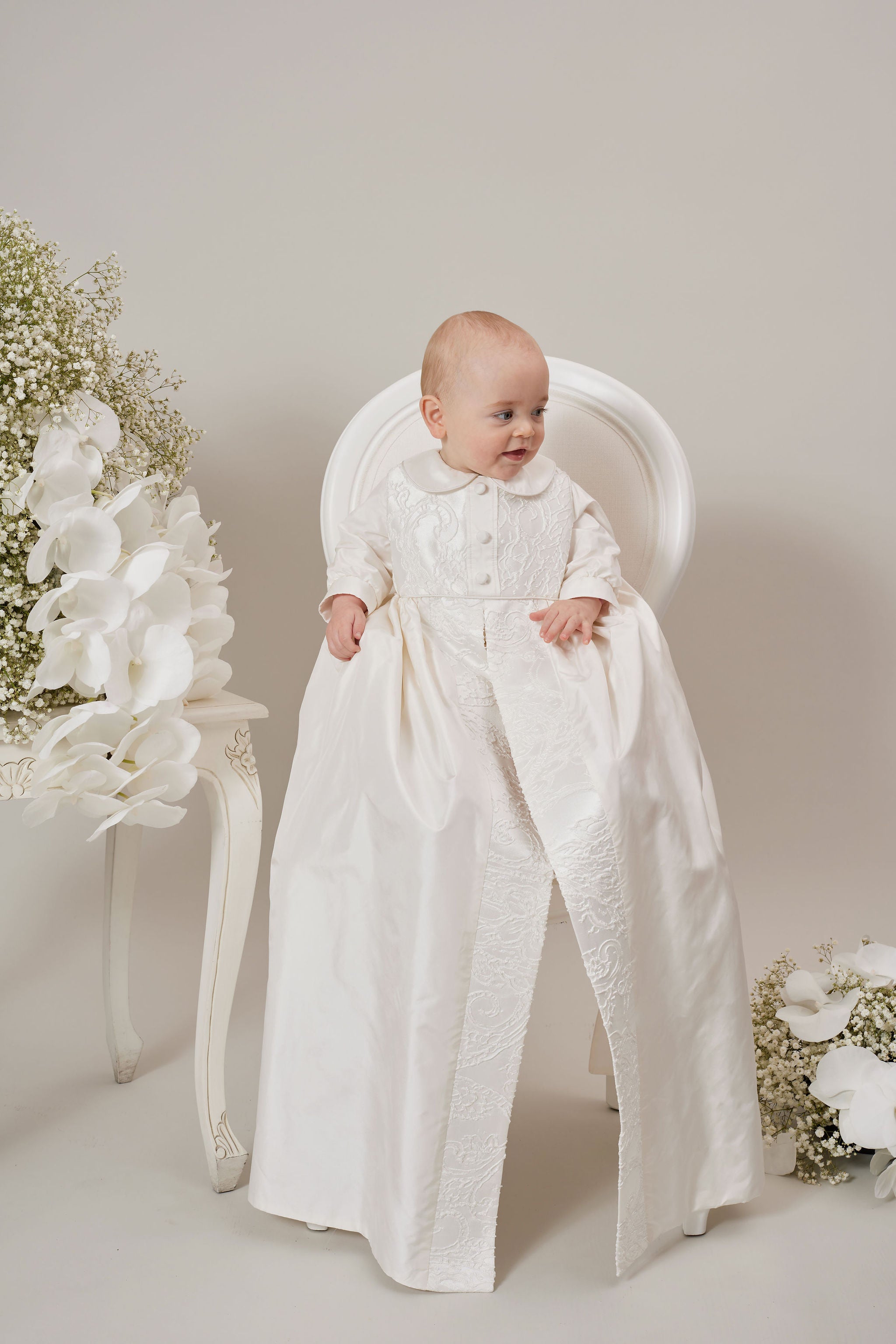 Boys Christening outfit - Boys gown for Christening