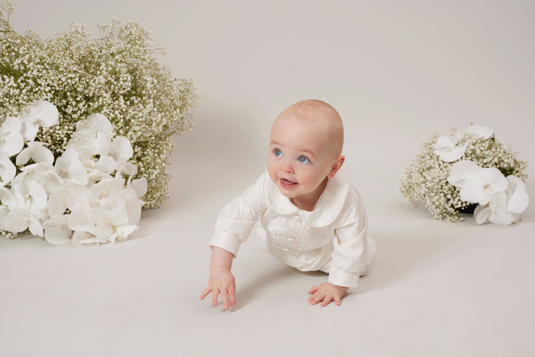 Boys Christening outfit - Boys gown for Christening