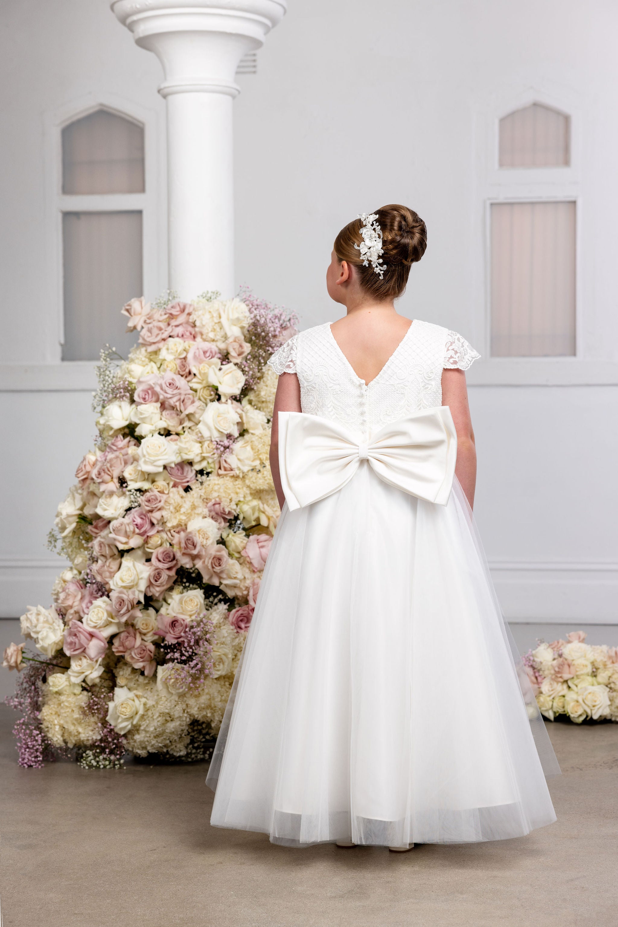 White Communion Dress - Princess Communion Dress