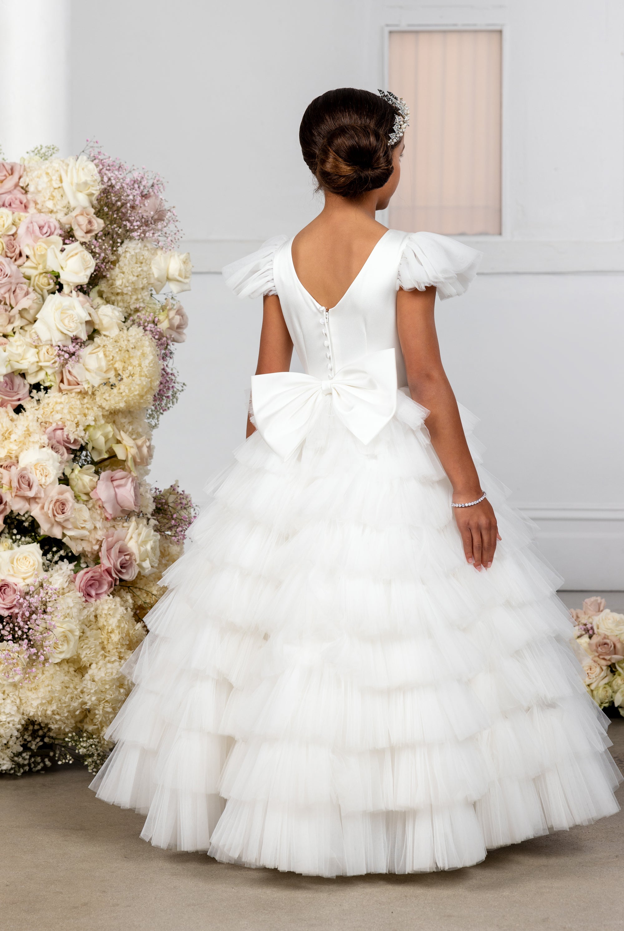 White Communion Dress - Princess Communion Dress