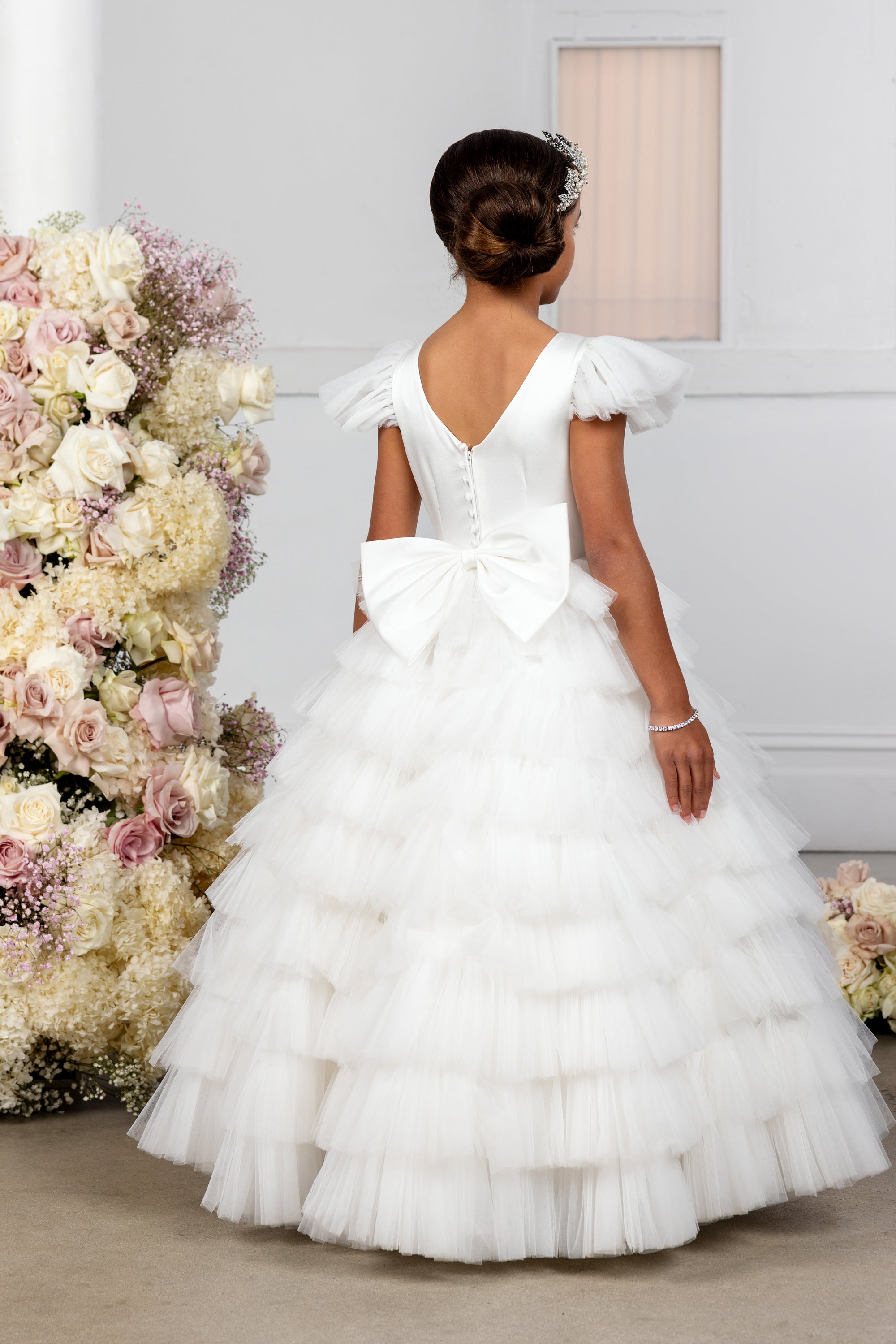 White Communion Dress - Princess Communion Dress