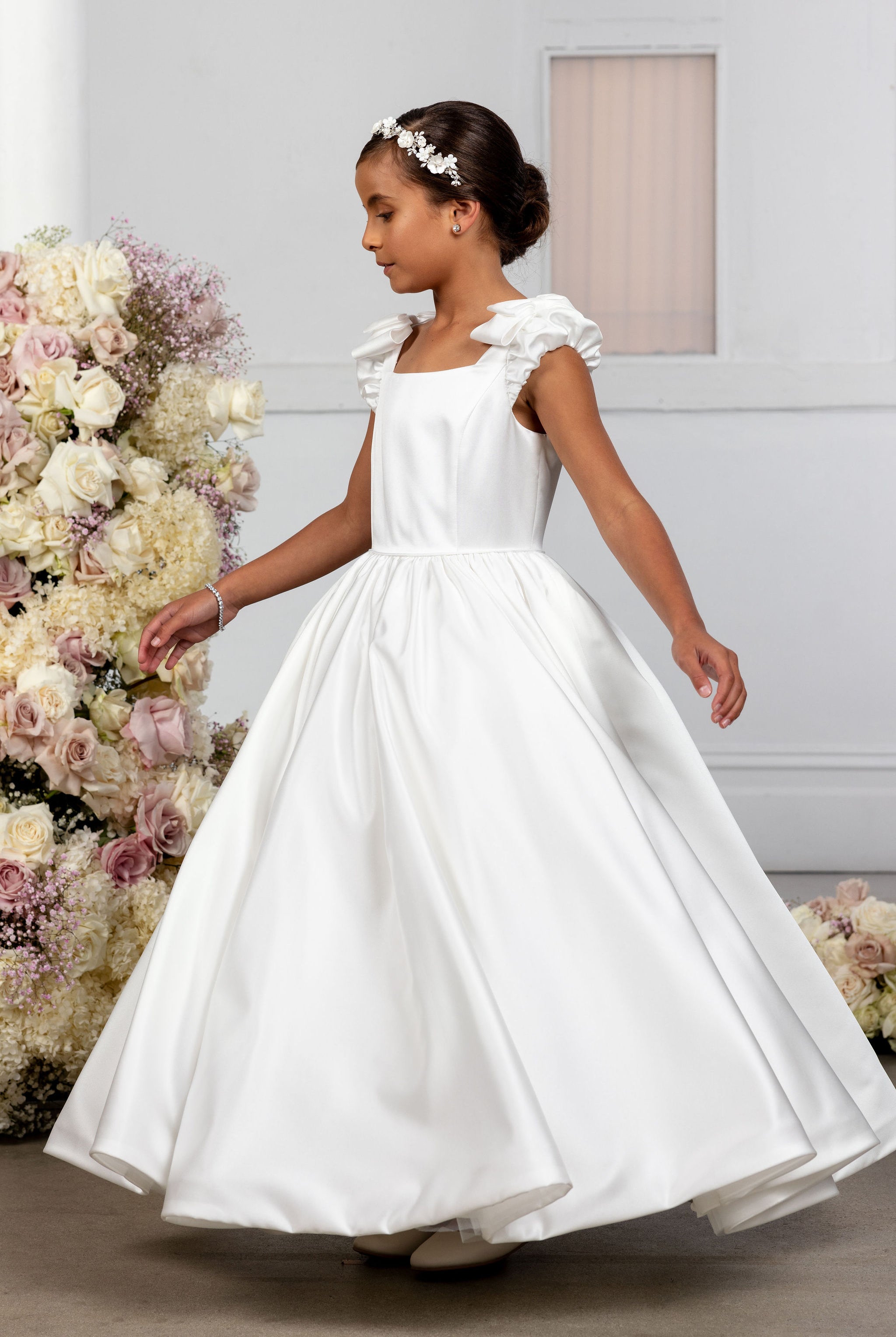 White Communion Dress - Princess Communion Dress