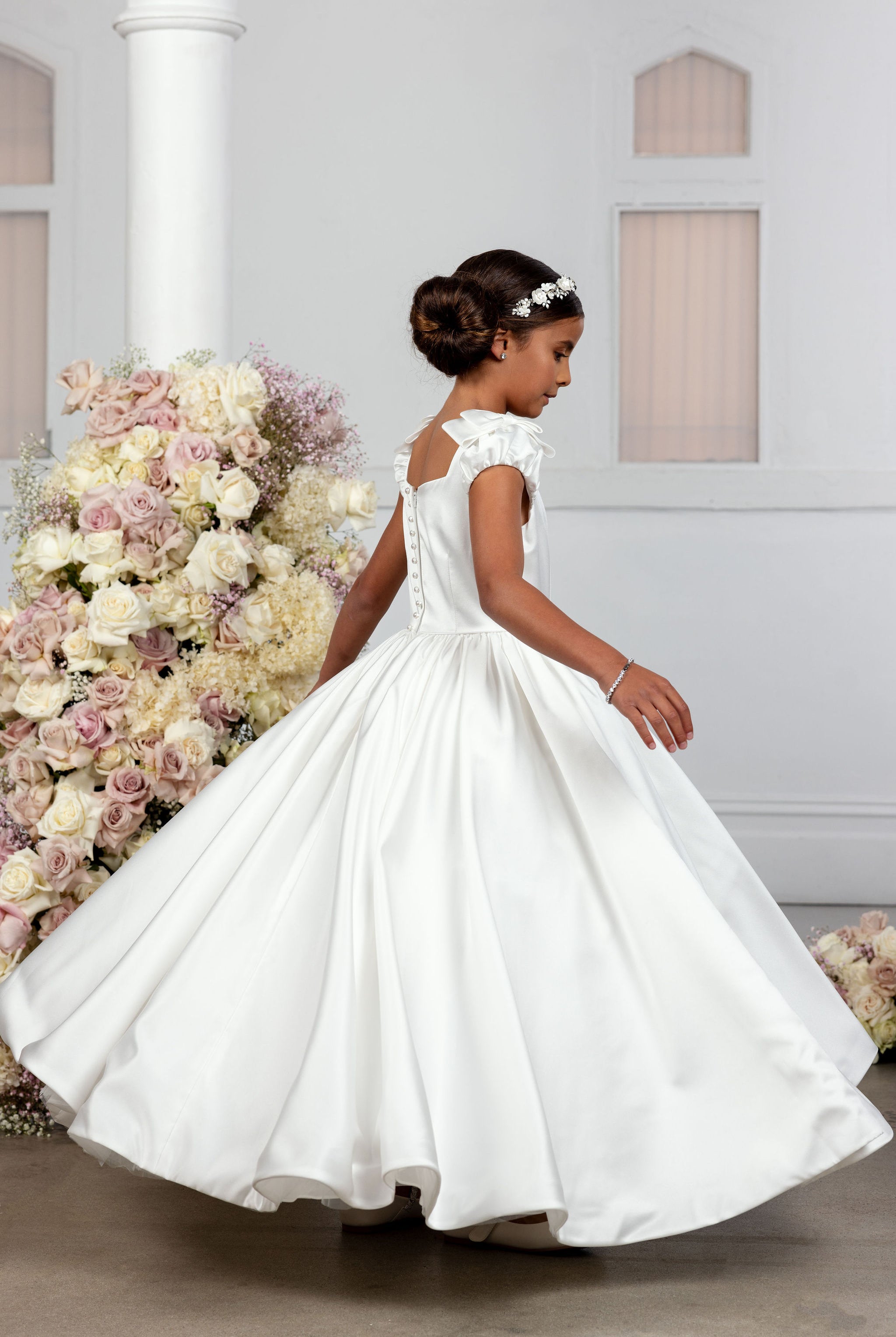 White Communion Dress - Princess Communion Dress