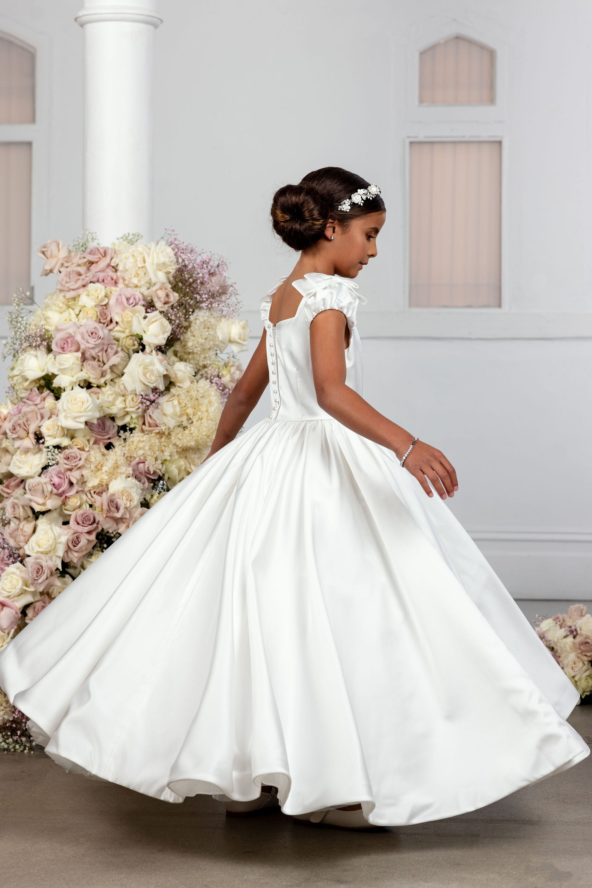 White Communion Dress - Princess Communion Dress