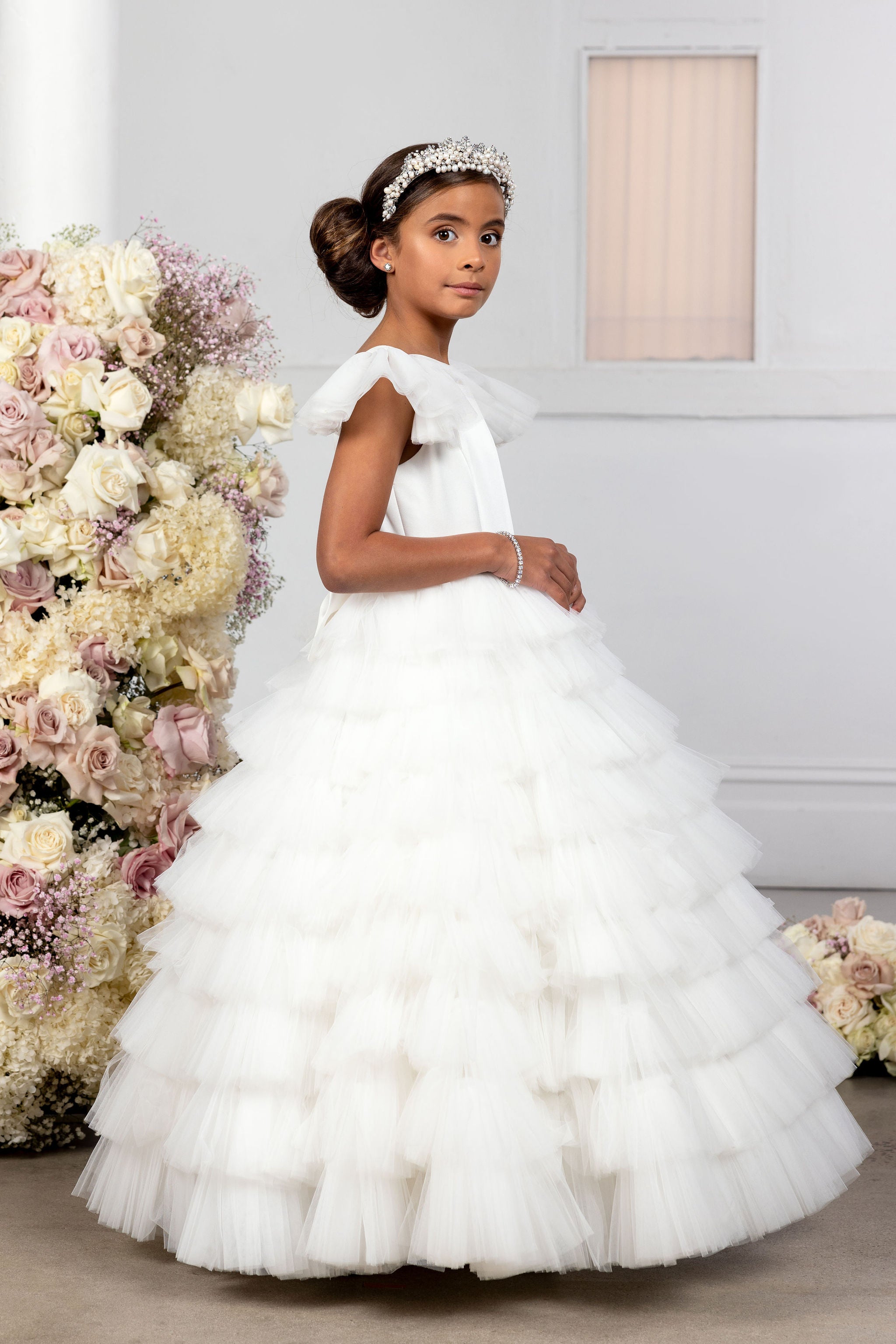 White Communion Dress - Princess Communion Dress