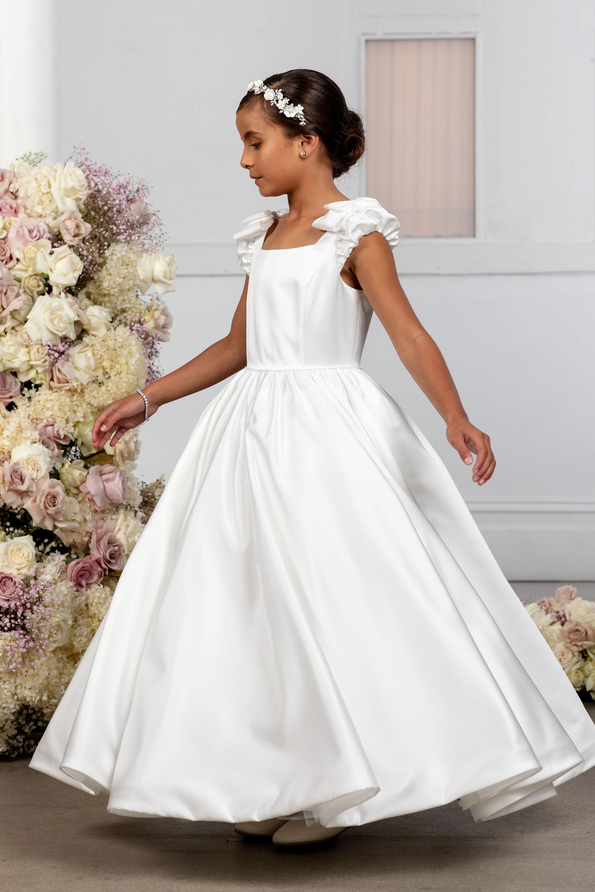 White Communion Dress - Princess Communion Dress